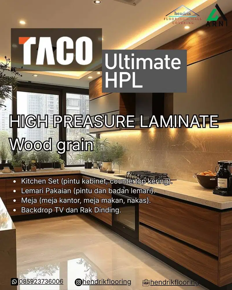 HPL TACO | HPL ULTIMATE | HPL WOOD GRAIN