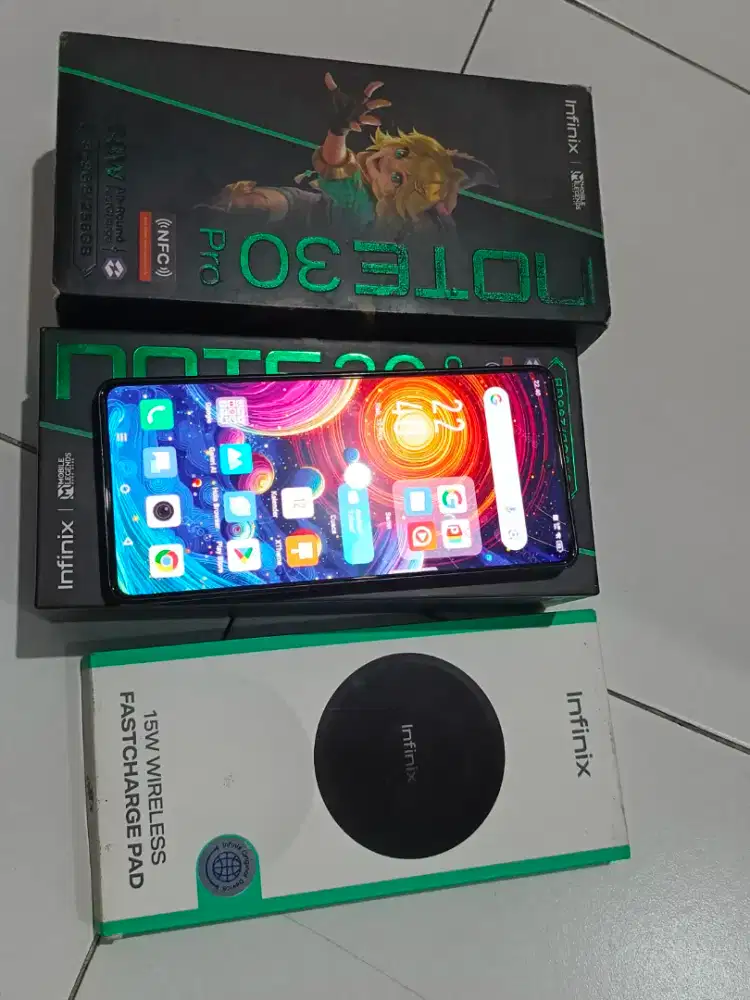 Infinix note 30 pro fullset