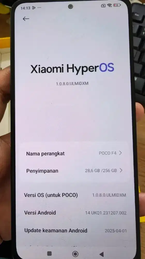 Poco f4 5g 8/256 fullset