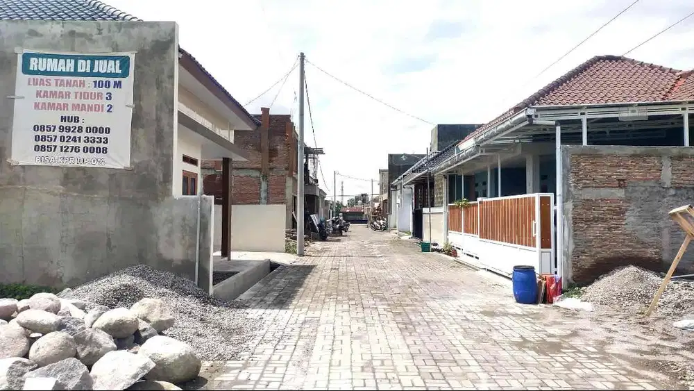 Perumahan Cluster murah. Selatan Tugu Lilin Solo. Bs KPR DP 0%