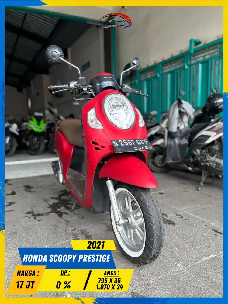HONDA SCOOPY PRESTIGE 2021 MESIN DIJAMIN AMAN HIKMAH MOTOR KEPUH