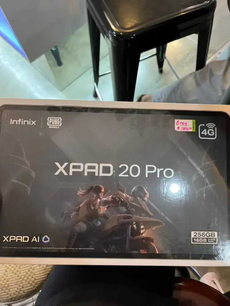 Dijual infinix xpad 20 pro new super dazzle jakal