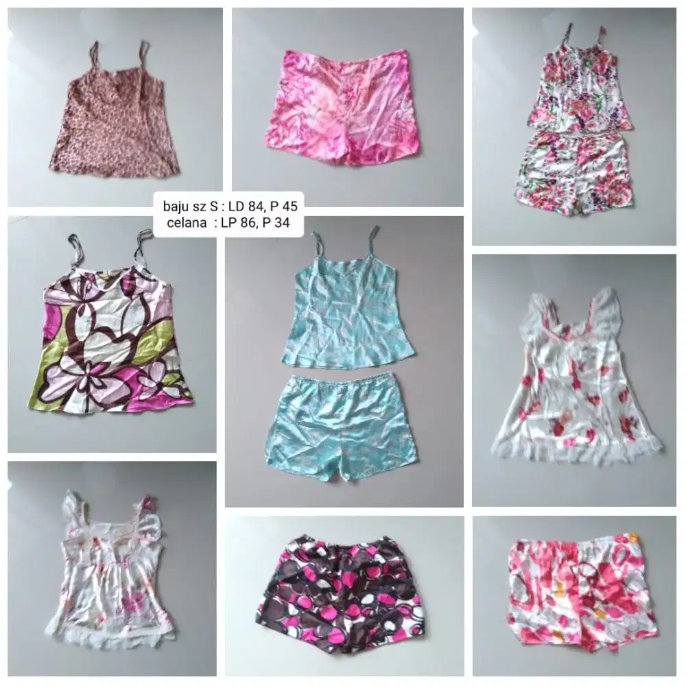 Baju tidur satin size S, preloved
Take all 30rb