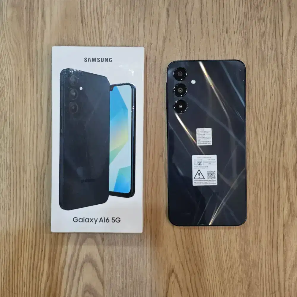 Samsung A16 5G  8/256GB Fullset Mulus Pemakaian