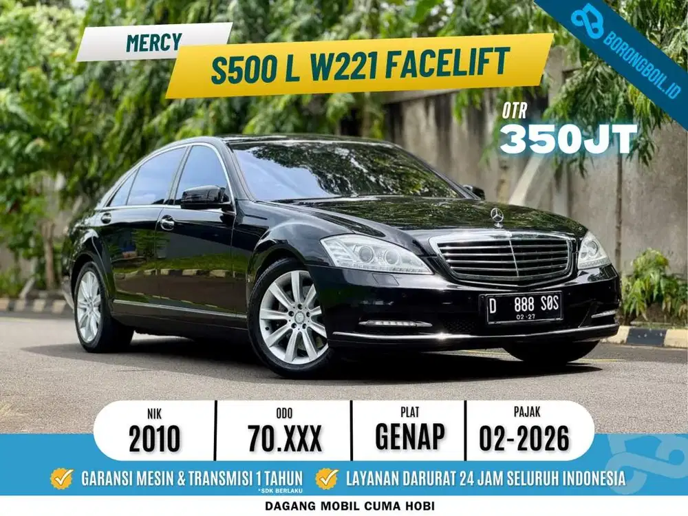 LOW KM MERCEDES BENZ S500 L W221 FACELIFT 2009 2010 FULL OPTION