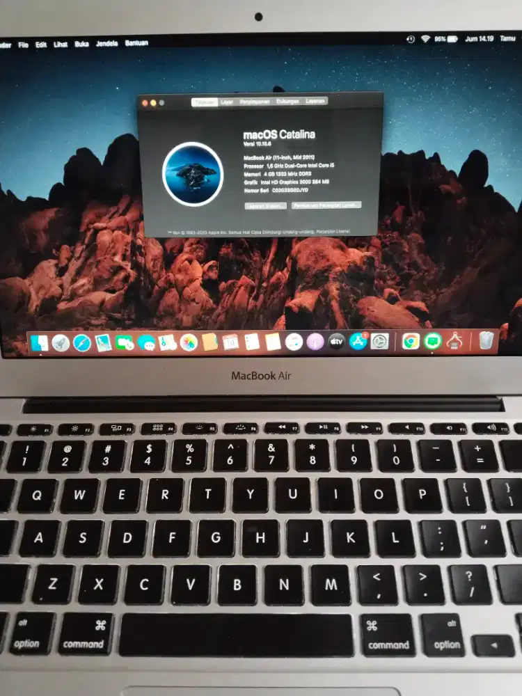 Apple MacBook Air Os Catalina