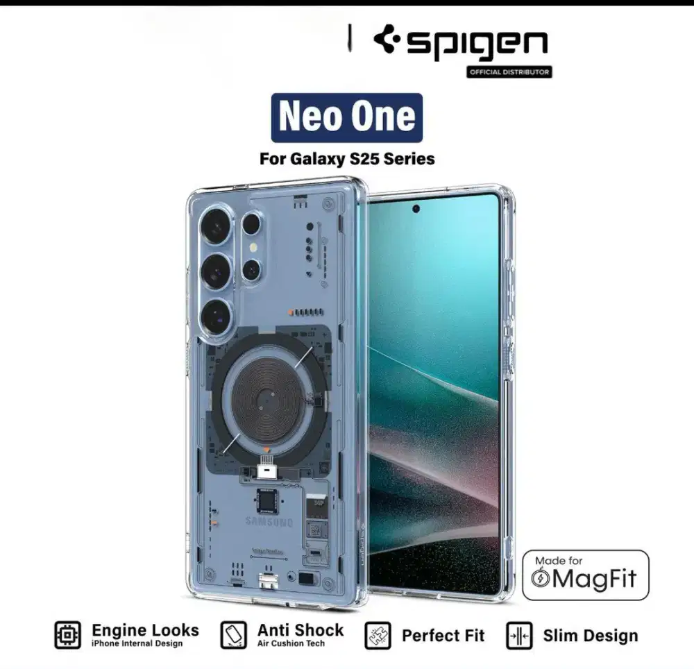 Spigen Case untuk Samsung S25 Ultra Plus Magnetic Magfit