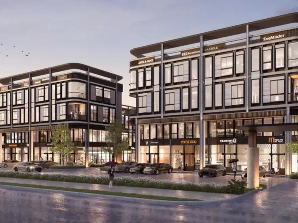 Dijual Ruko 3 Lantai Asterra BSD Lokasi Strategis untuk Usaha