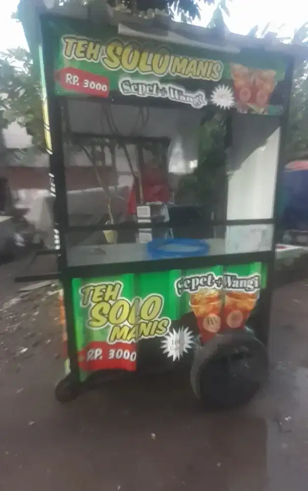 Jual gerobak teh solo