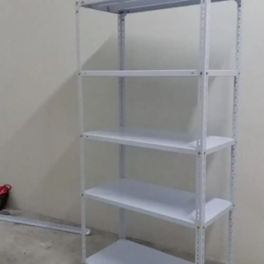 Rak besi siku 5 susun