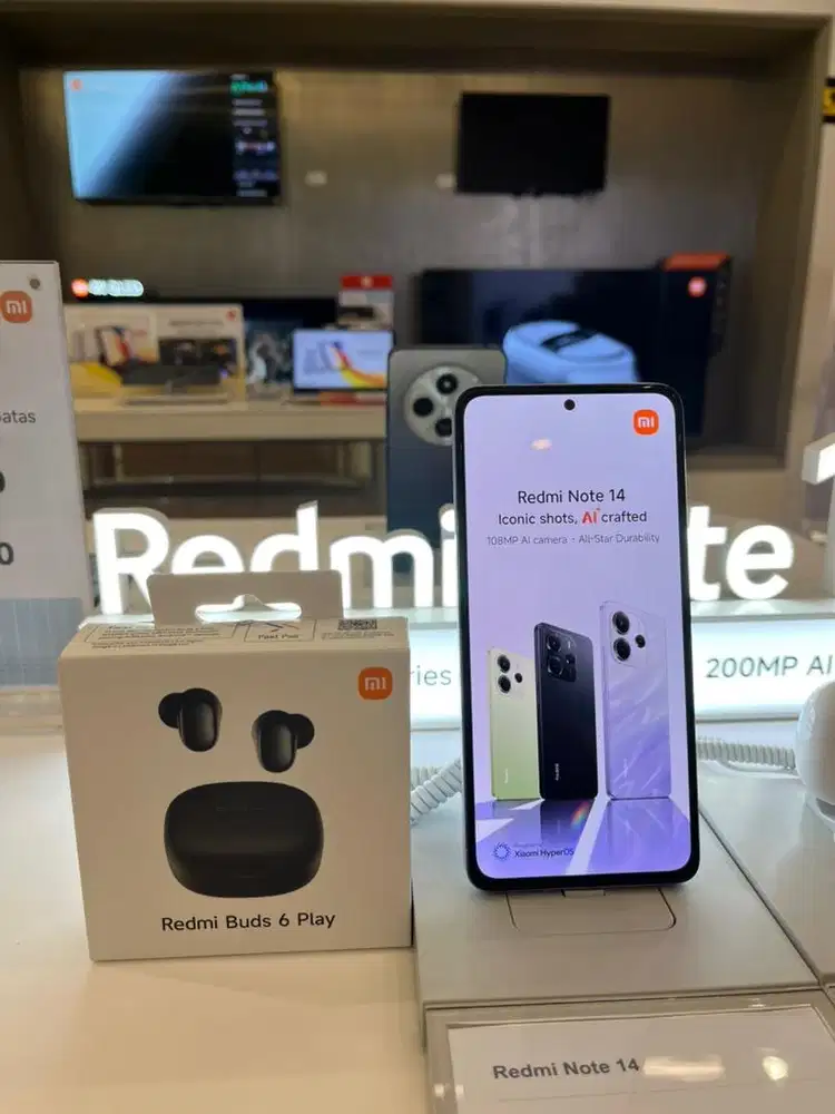 Promo Redmi note 14 FREE buds 6play