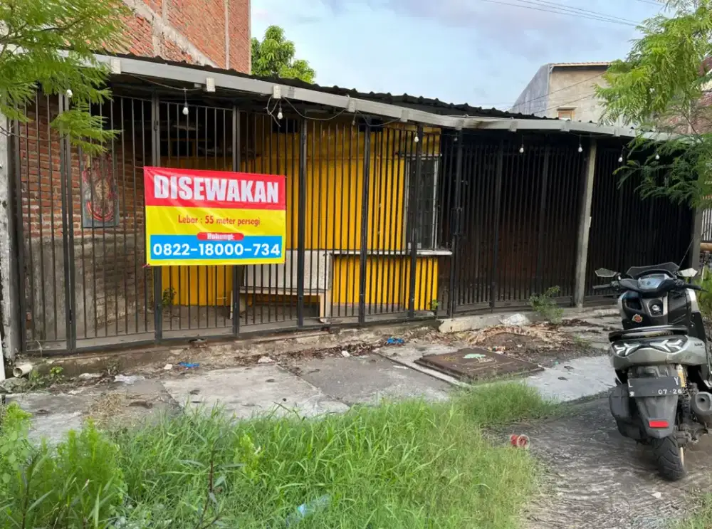 Disewakan cepat Warung Pinggir Jalan Raya Merr
