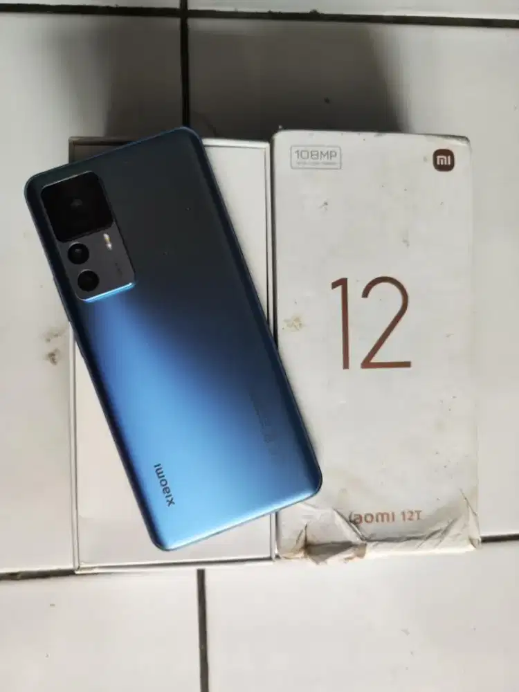 Xiaomi 12T 8/256 5G Mulus Fullset Murah