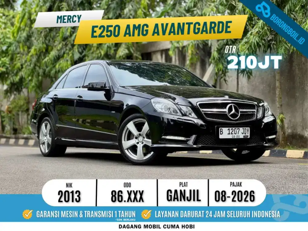TDP 5 Juta Mercedes-Benz E250 AMG AVantgarde 2013 low odo