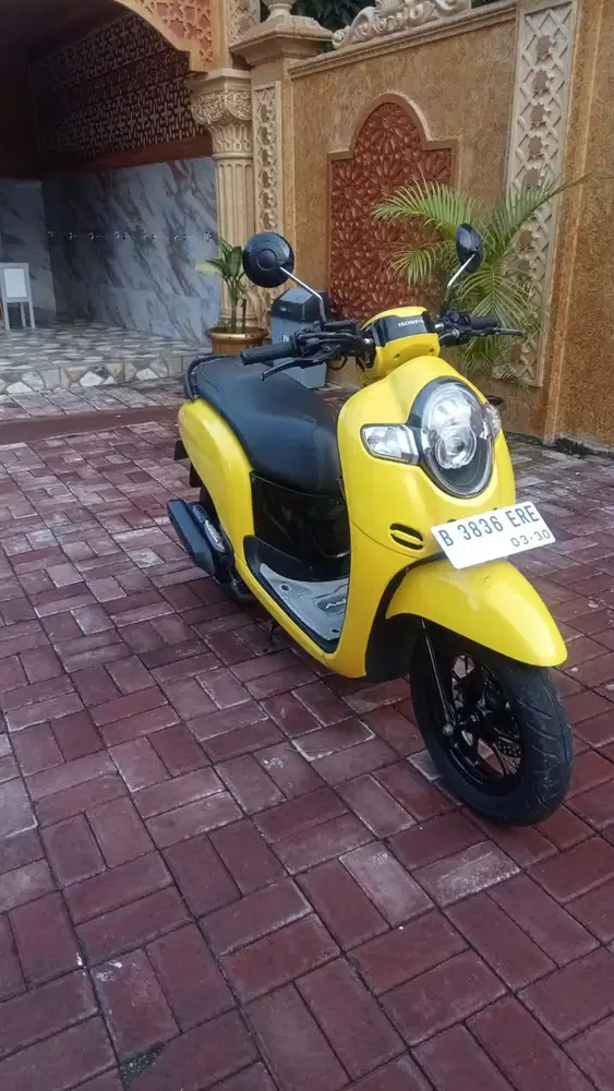 HONDA SCOOPY KUNING