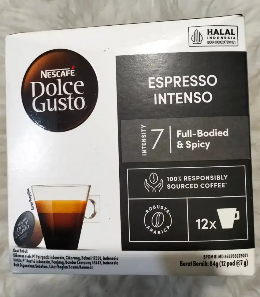 Kapsul Nescafe Dolce Gusto espresso dijual rugi