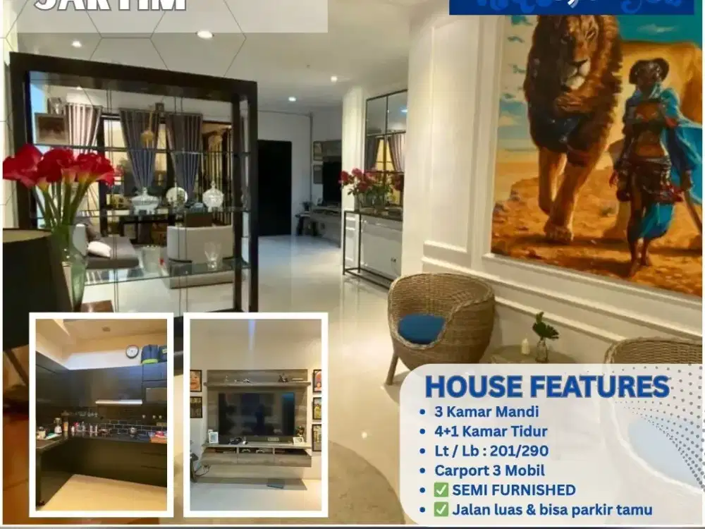 Exclusive! Rumah Besar 290 m² di Cipinang Indah II – Lokasi Super Strategis Z110