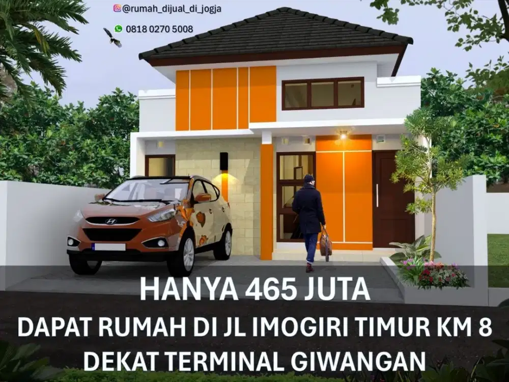Rumah dekat Terminal Giwangan di Jl Imogiri Timur KM 8 Jogja Selatan Proses Bangun