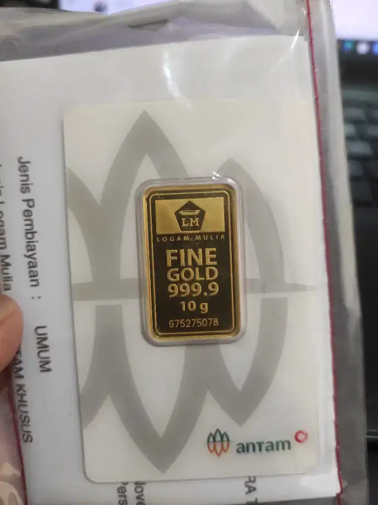 Emas LM Antam 1, 2, 10 Gram.