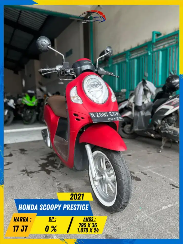 HONDA SCOOPY PRESTIGE 2021 GERCEP MASZEHH HIKMAH MOTOR KEPUH MALANG