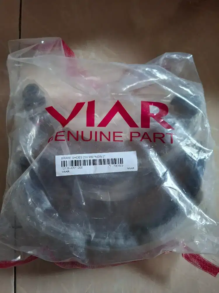 Kampas rem belakang viar 2pcs, oli sae