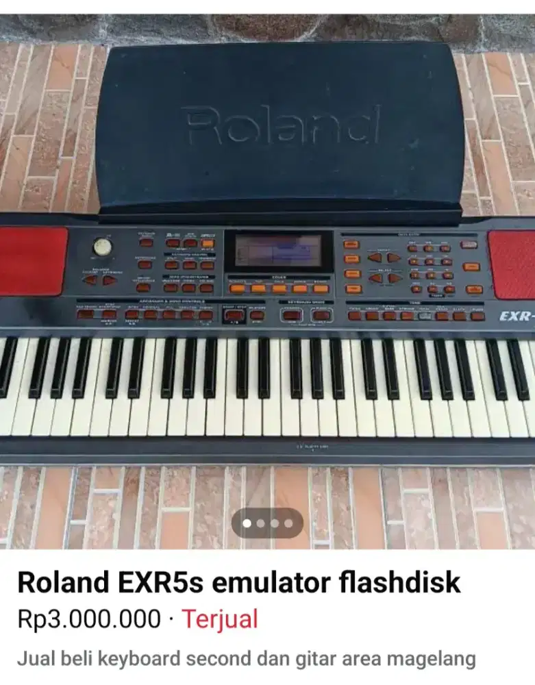 Keyboard Roland exr5s fd