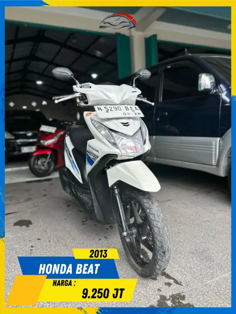 HONDA BEAT 2013 BEKAS RASA BARU BOSSKU HIKMAH MOTOR KEPUH MALANG