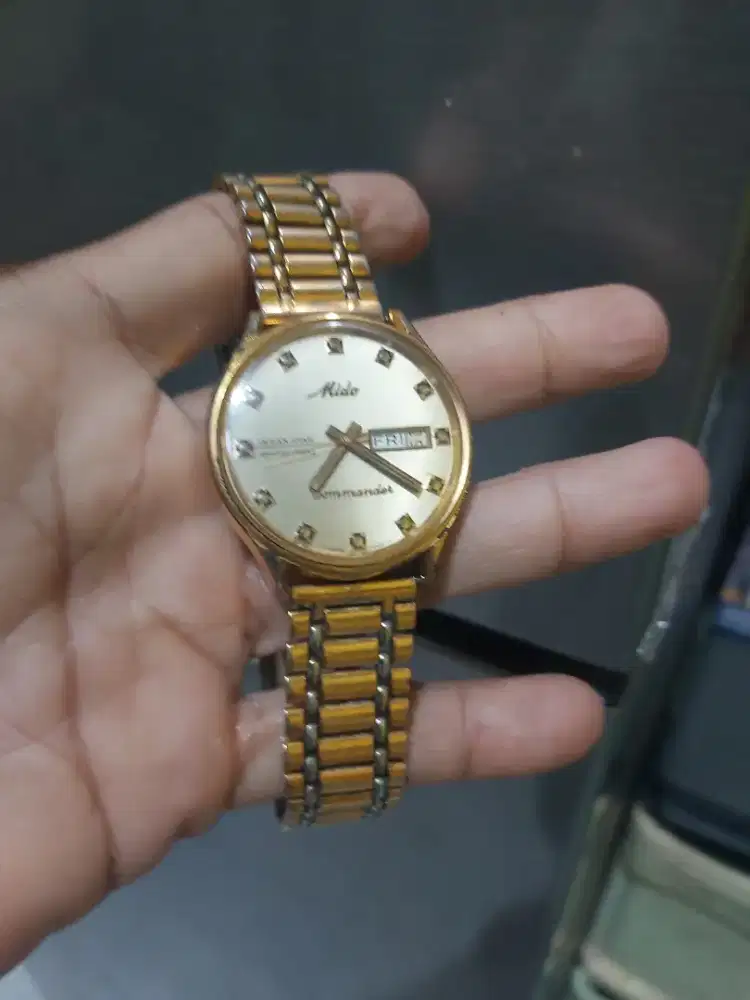 Mido Commander Gold (swiss original)