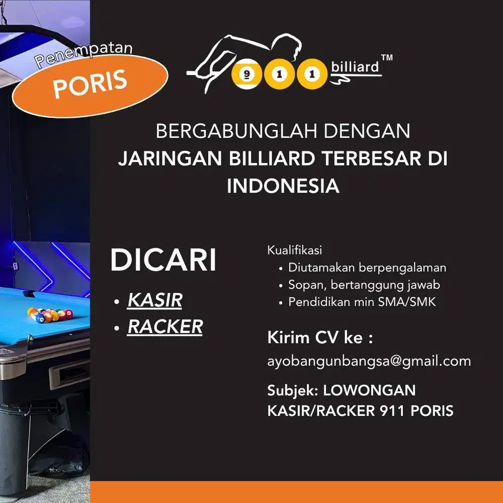 LOKER KASIR & RACKER 911 PORIS