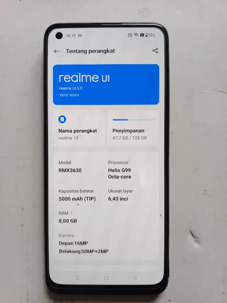 REALME 10 8/128 Second