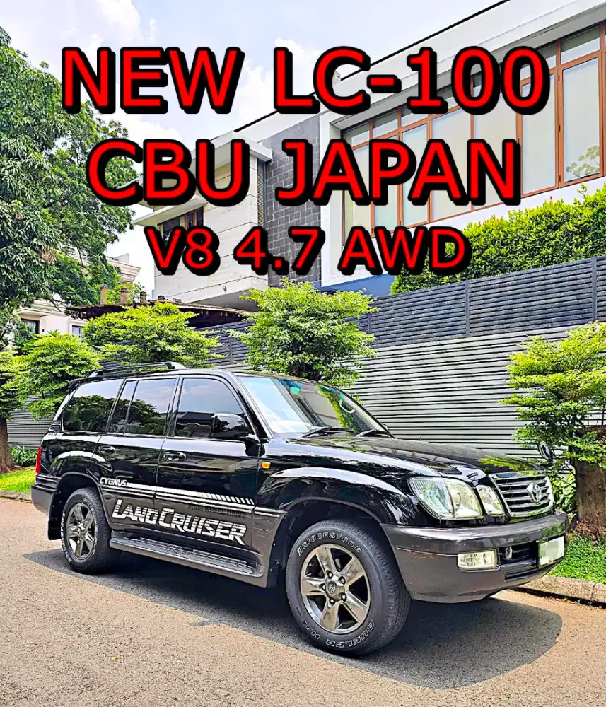LC-100 Series NEW FACELIFT LANDCRUISER V8 CBU JAPAN VX100 CYGNUS 4X4