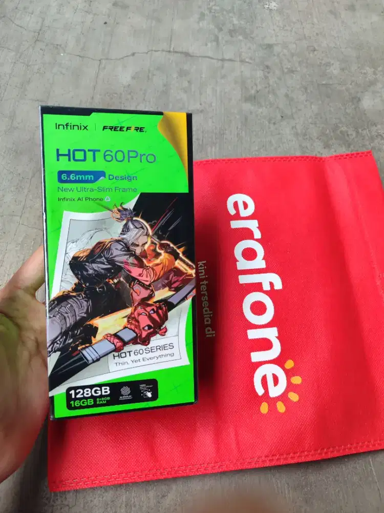 JUAL AJA INFINIX HOT 60 PRO KONDISI BARU 8/128GB hitam