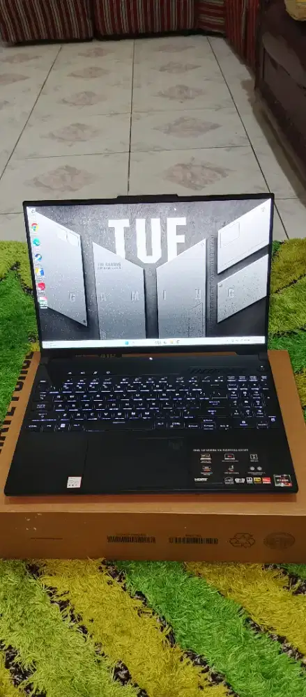 LAPTOP ASUS TUF FA617NSR RYZEN 7 RX7600 TGP 140WATT