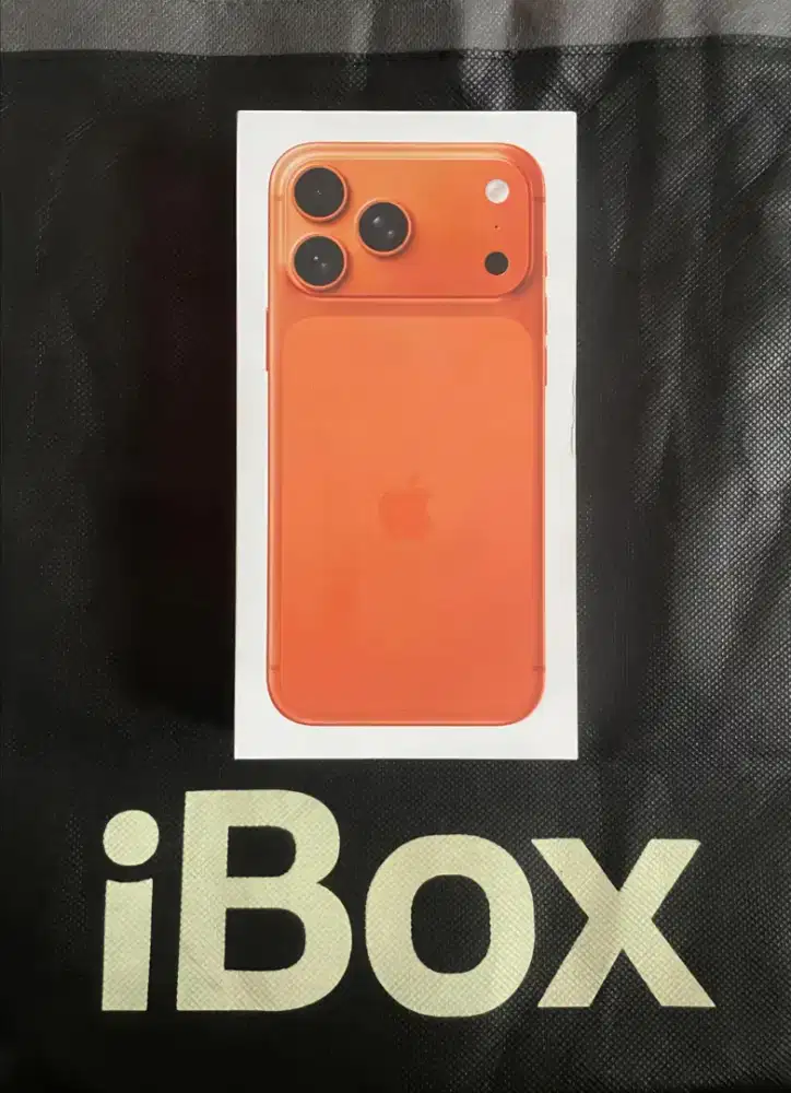 iPhone 17 Pro Max 256 Cosmic Orange Resmi iBox