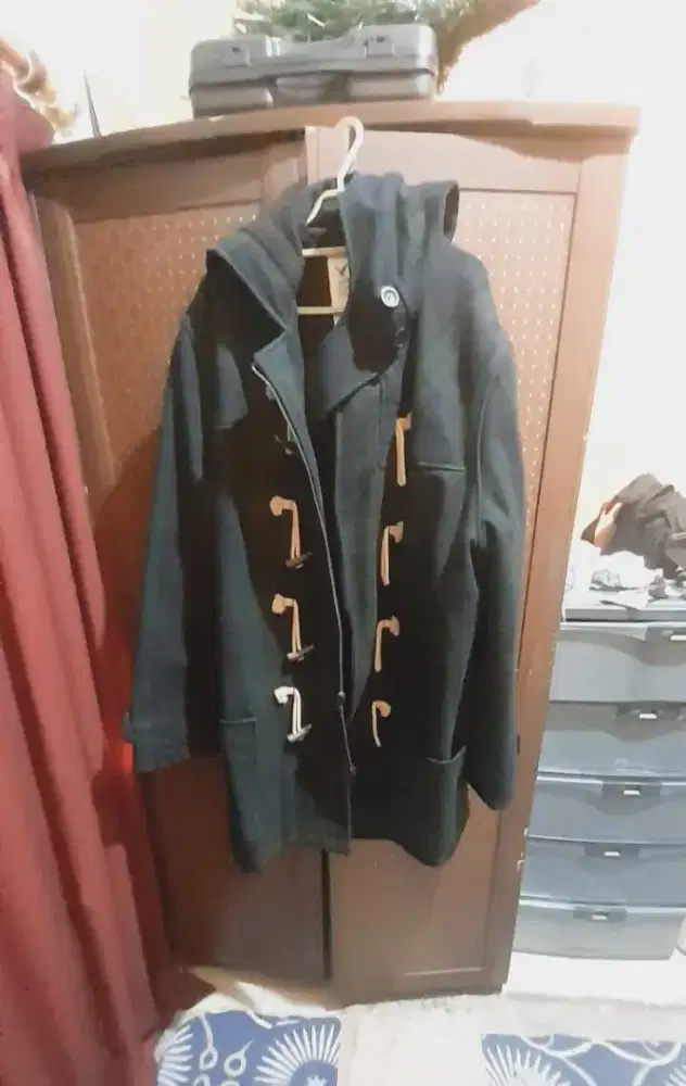 Mantel hangat bahan woll