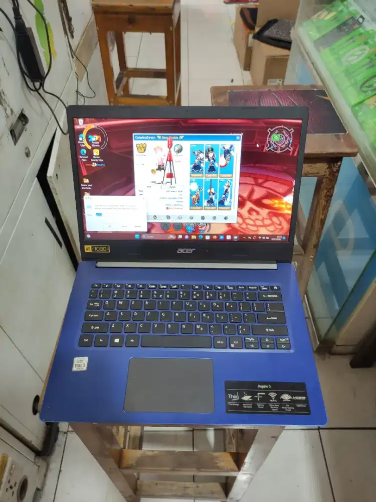 A925 Laptop Acer Aspire A514-53 Ram 8gb SSD 256gb core i3 gen10
