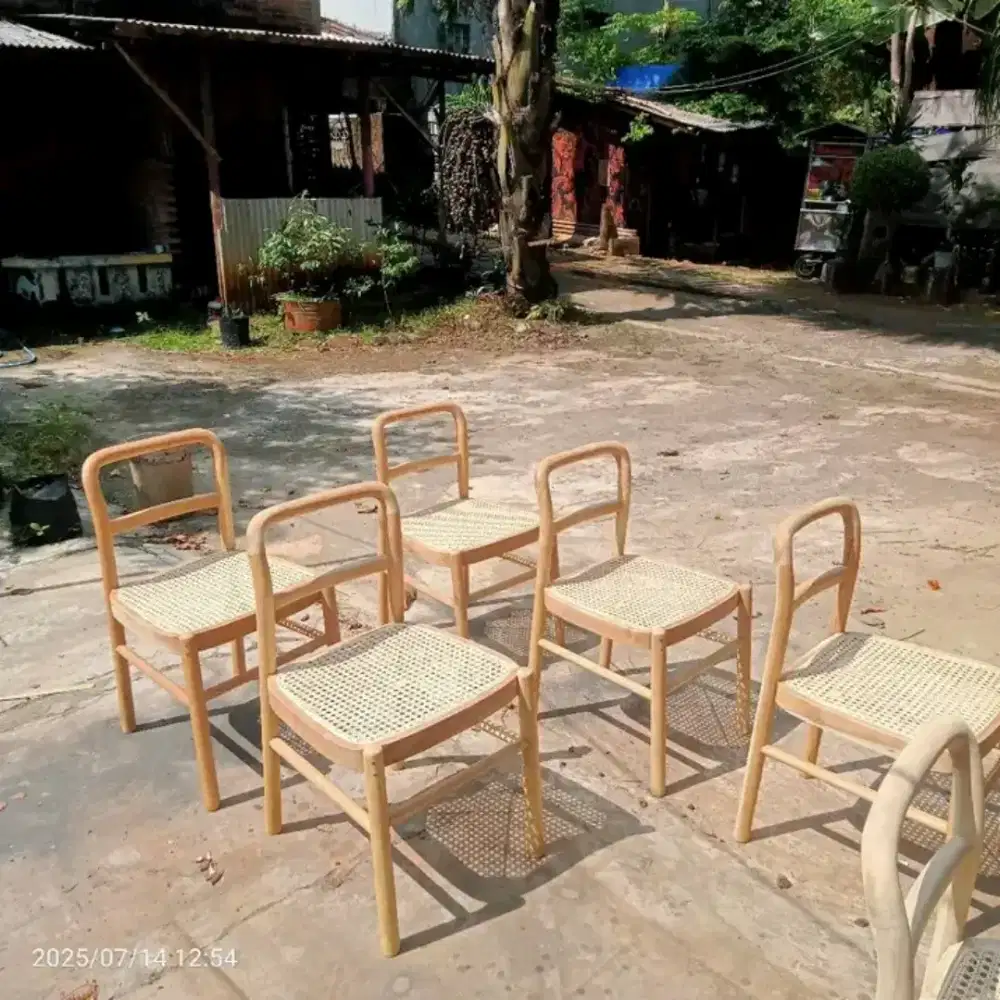 Kursi cafe, kursi makan, kursi jati