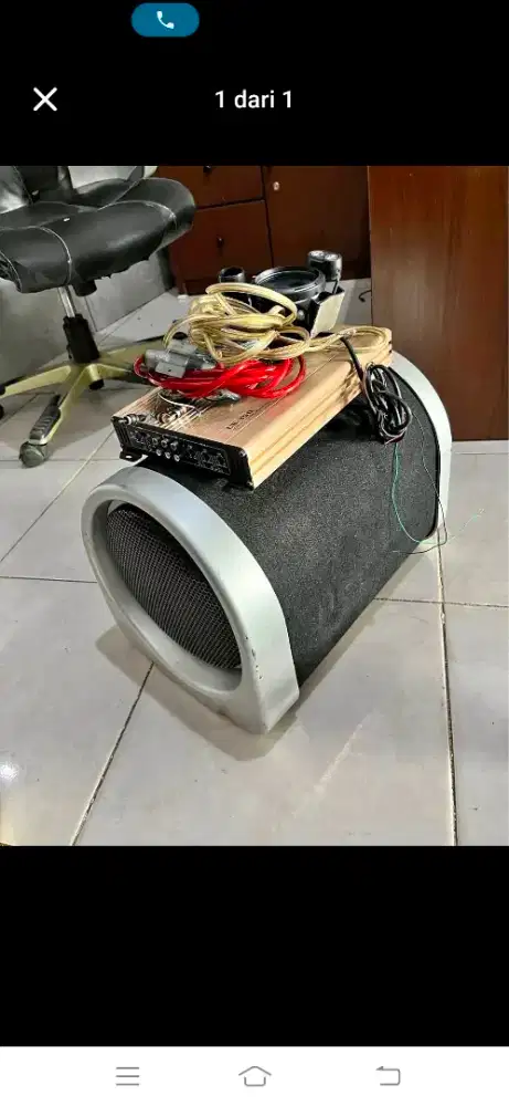 Di jual spiker + power siap pakai