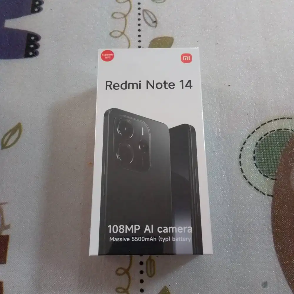 Xiaomi Redmi Note 14 8/256 Baru Garansi Resmi