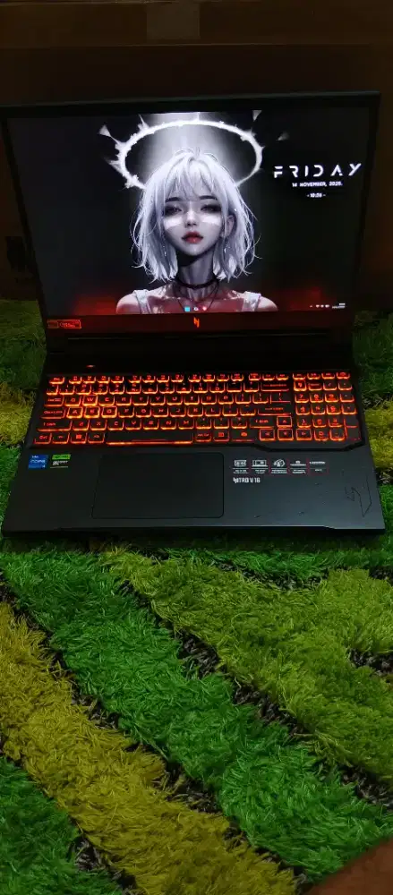 ACER NITRO V16 CORE I5 14450HX RTX 4050 FULLSET LIKE NEW