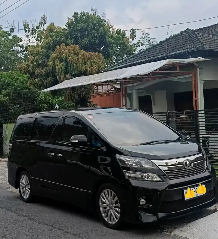 Toyota Vellfire Z audioless 2011