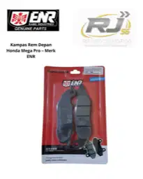 Kampas Rem Depan Honda Mega Pro – Merk ENR