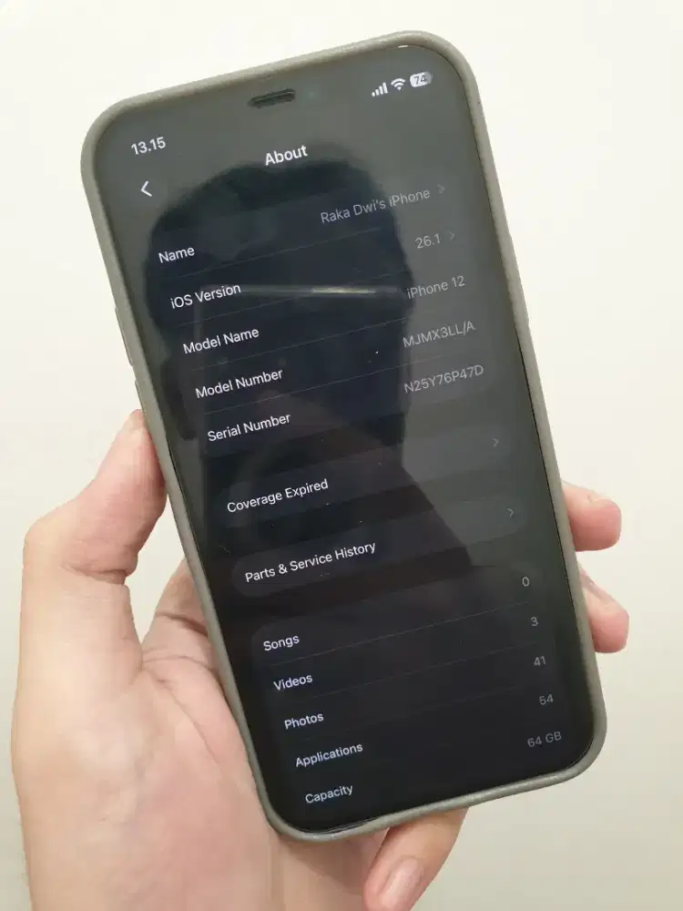 IPHONE 12 64GB LL/A ISAT ONLY