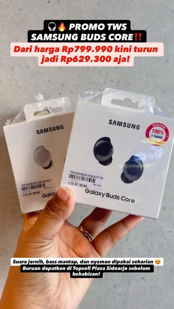 Promo GALAXY BUDS CORE
