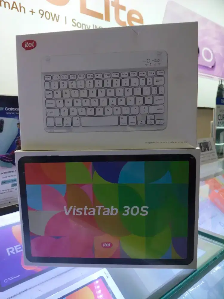 Itel Tablet Vista Tab 30s 4G LTE 4GB/128GB,Baru,Segel,Garansi,Original