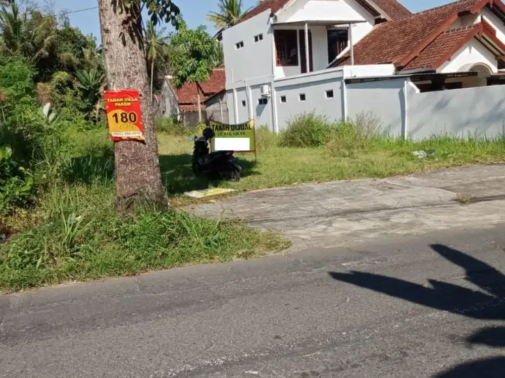 Tanah Pekarangan Luas 872 Meter Persegi Lokasi di Jalan Turi Sleman