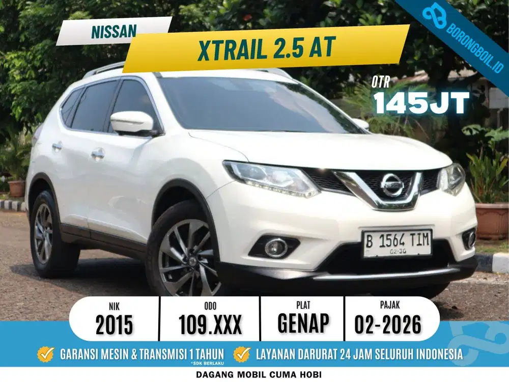 Nissan Xtrail 2.5 AT 2015 Putih -Warna Favorit