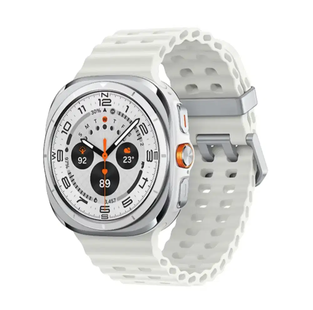 Samsung watch ultra 47mm silver mulus 99% garansi resmi sein