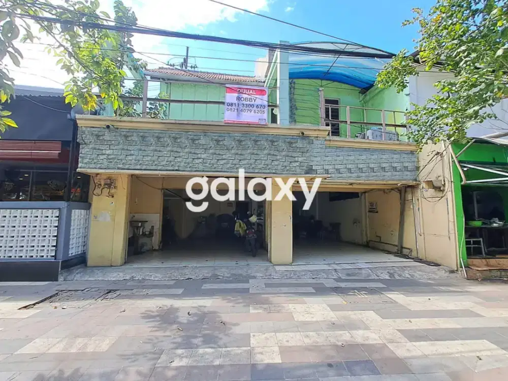 Ruko 2 Unit Digabung Jadi 1 di Raya Baratajaya. Lokasi Strategis