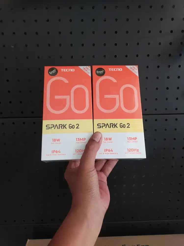 Berminat silahkan WA Tecno Spark GO2 4+4/128 Garansi resmi 13bln